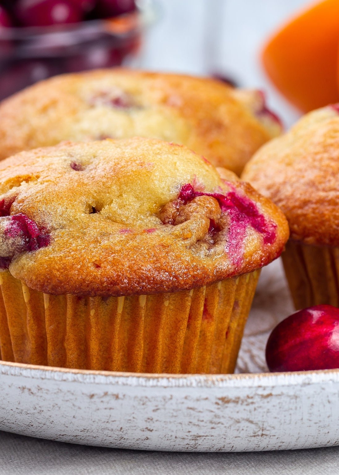 Cranberry Sunrise Muffins